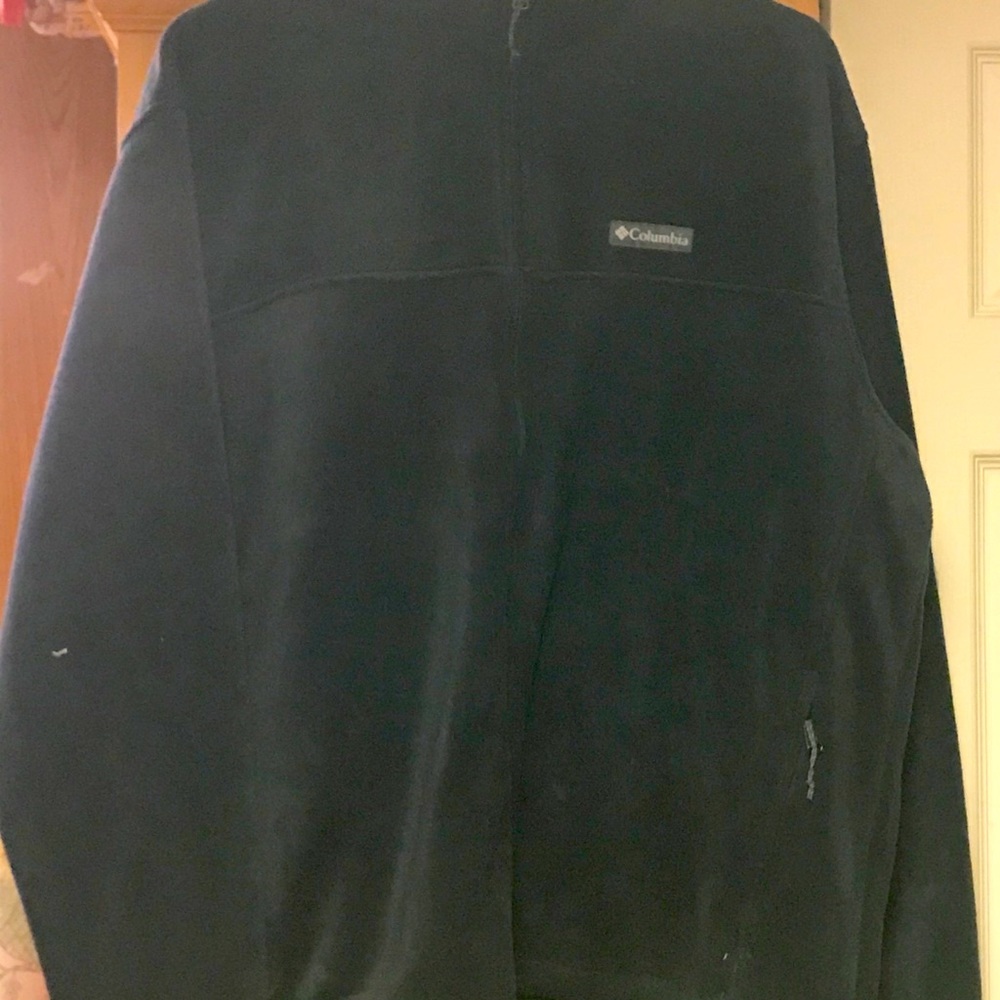 Navy blue Columbia fleece